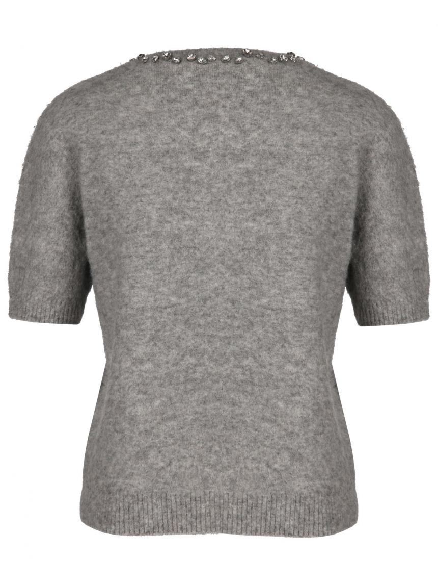 Kaos - Pullover mit Schmucksteinen