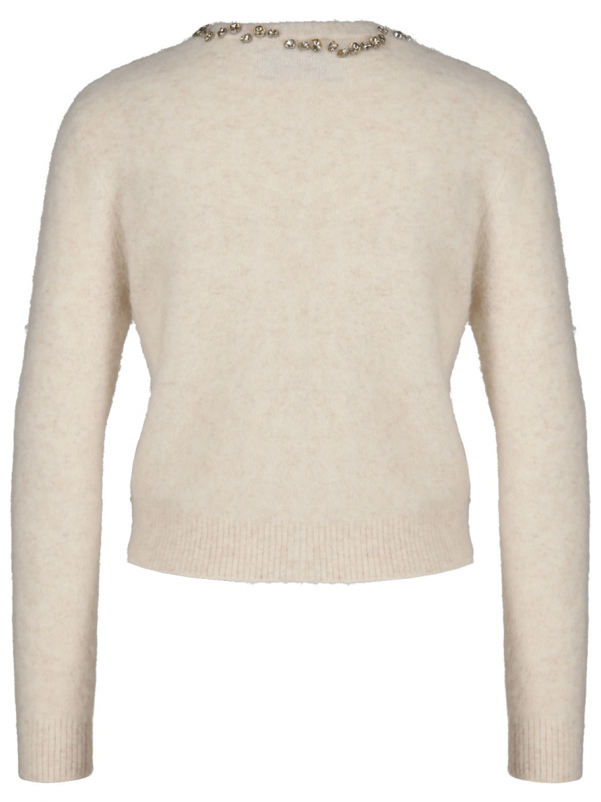 Kaos - Strickjacke mit Schmucksteinen