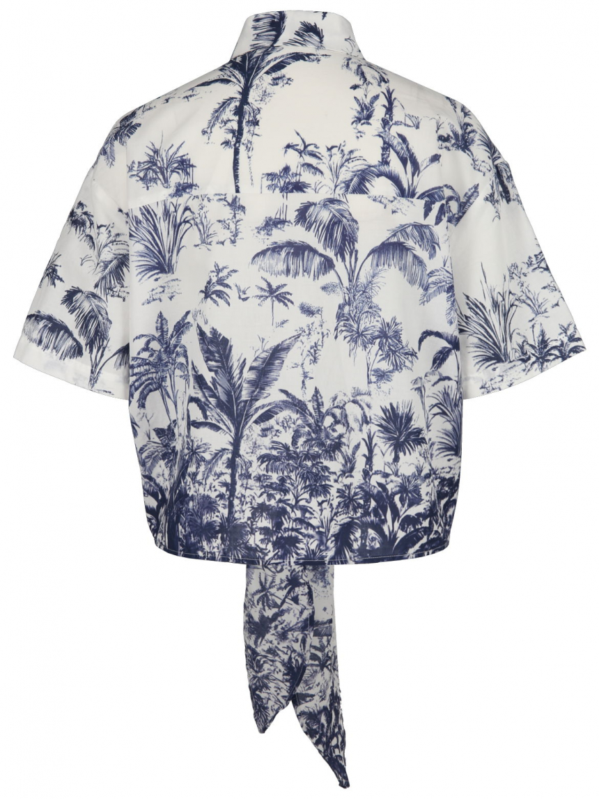 Hearts&amp;More - Bluse mit Knotendetail