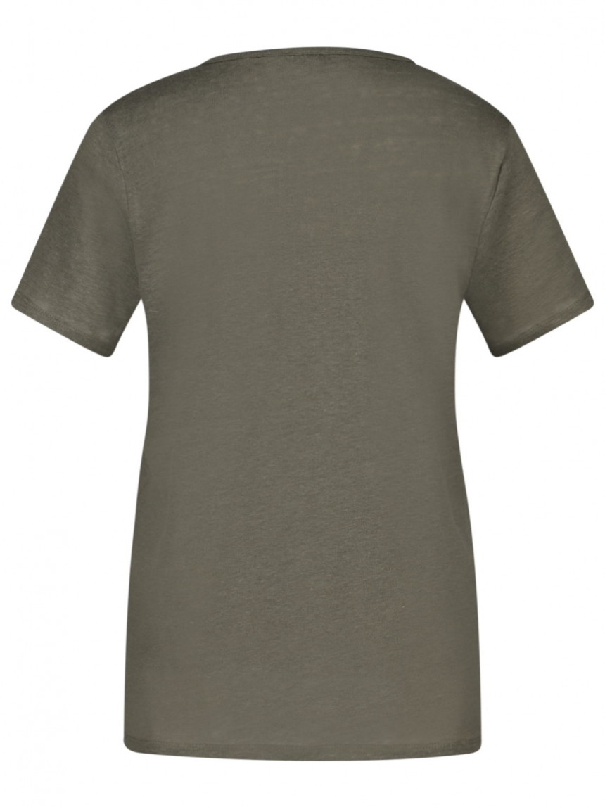 Hearts&amp;More - T-Shirt aus Leinen-Jersey