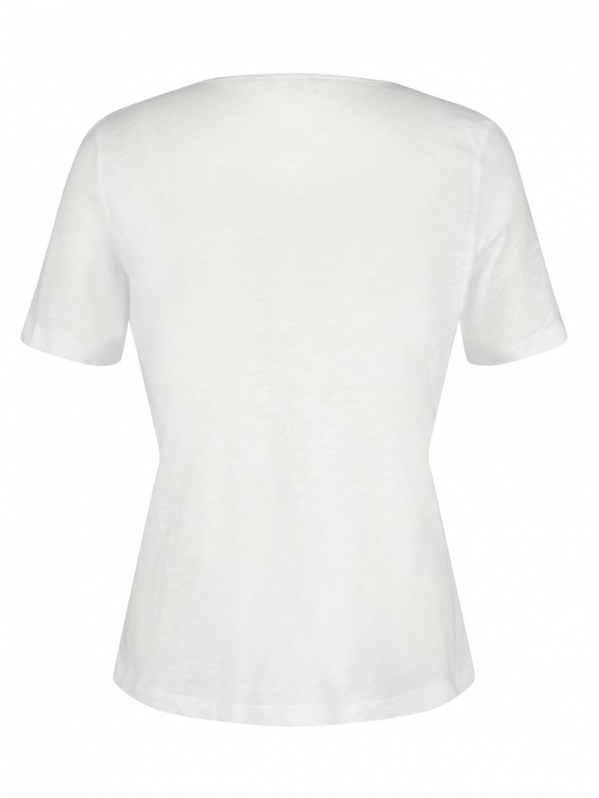Hearts&amp;More - T-Shirt aus Leinen-Jersey