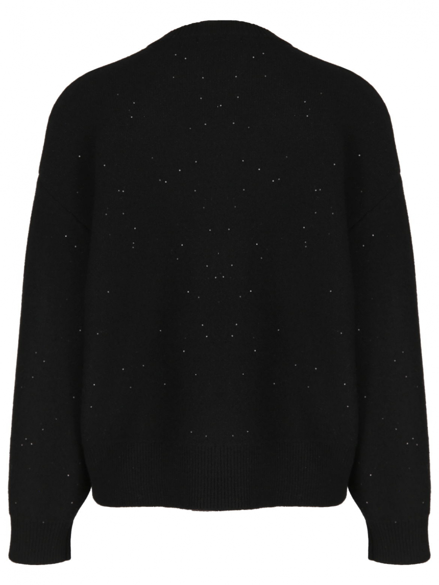 The Mercer - Pullover mit Kaschmir und Glanzgarn