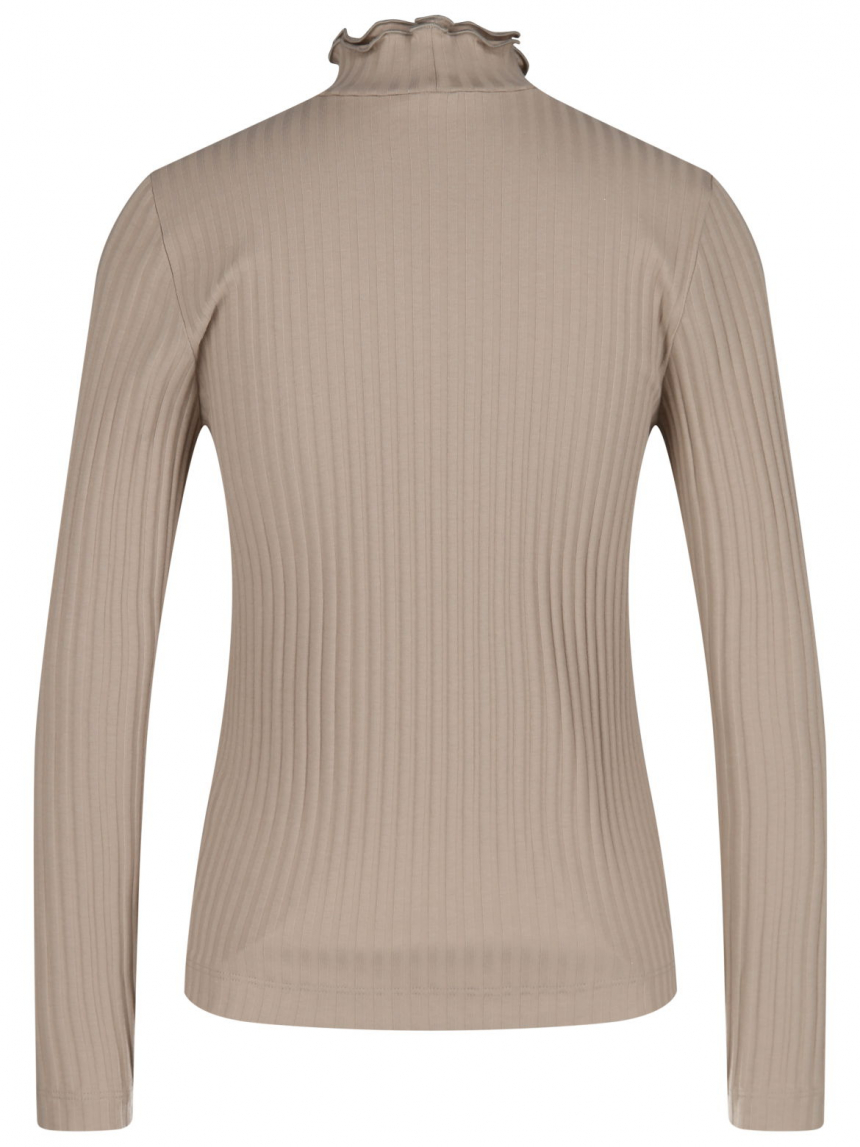 Zaida - Longsleeve aus Ripp-Jersey