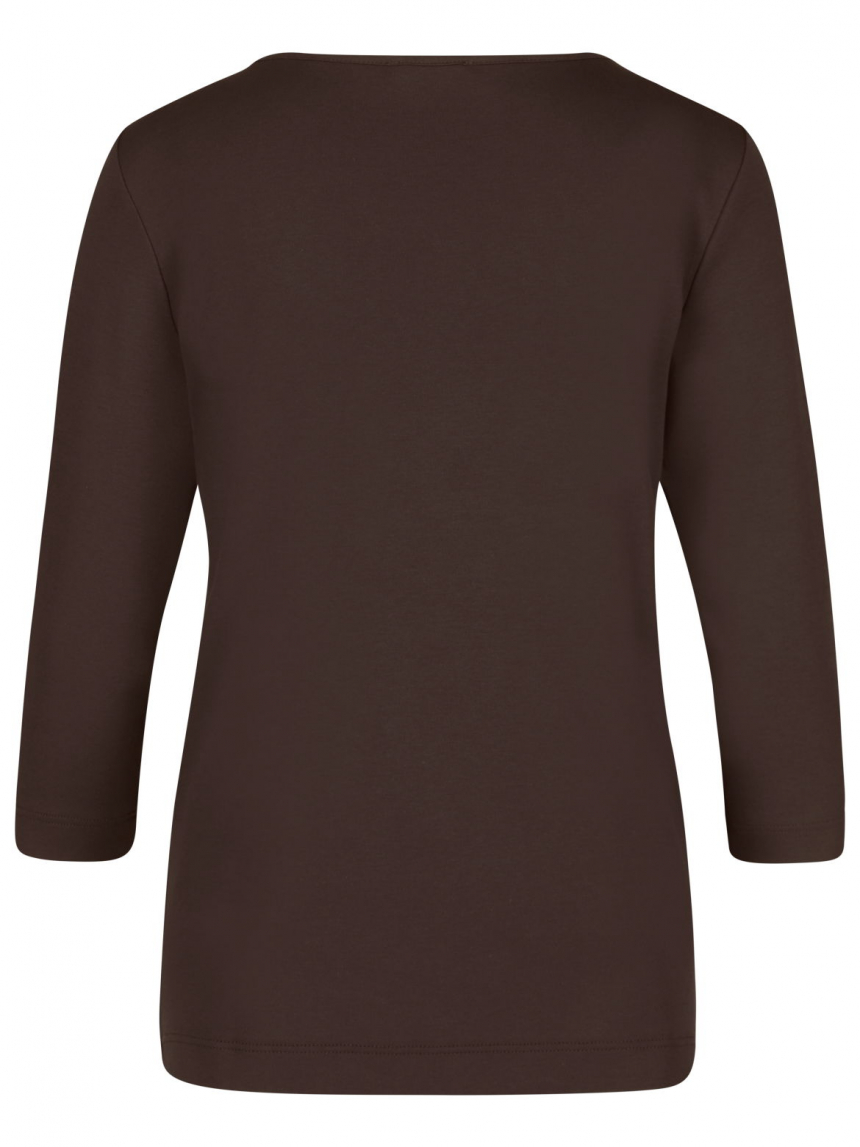 Zaida - Shirt mit U-Boot Ausschnitt