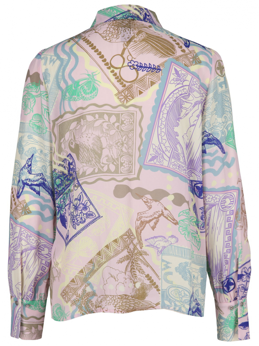 Marc Cain - Hemdbluse mit Print