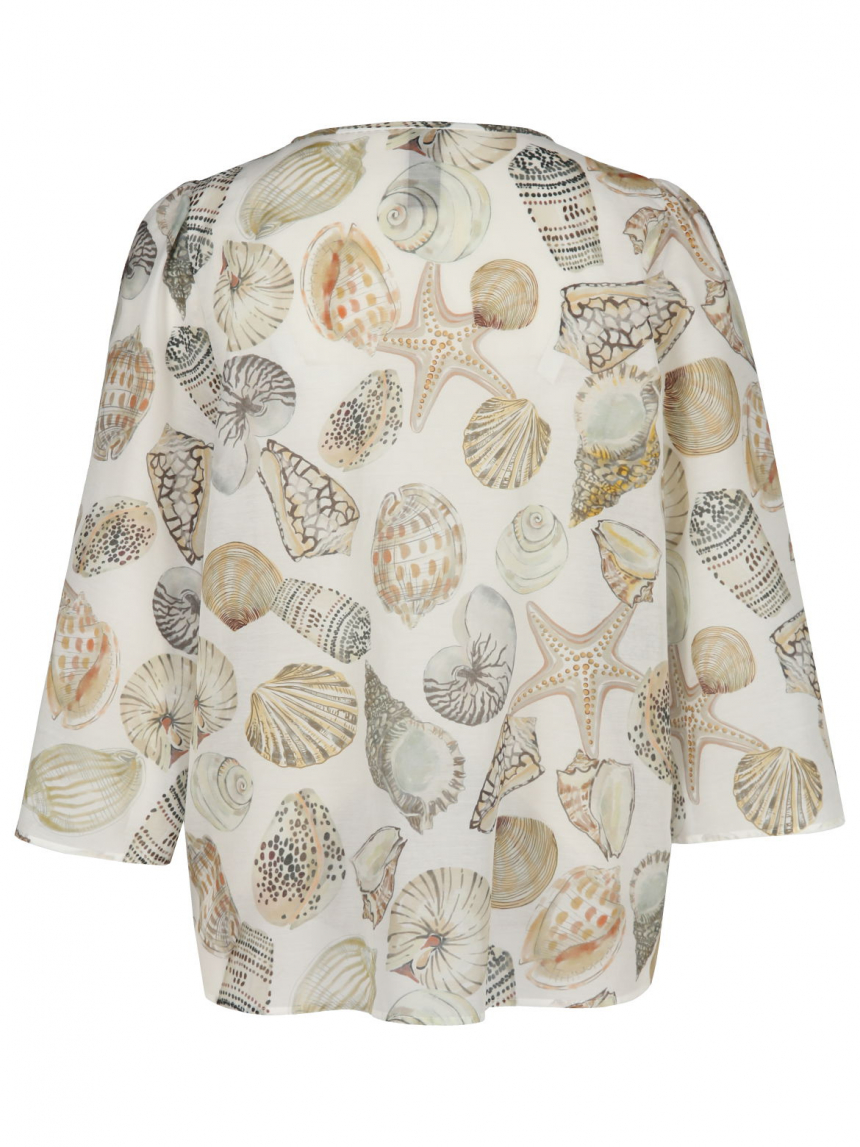 Marc Cain - Tunikabluse mit Print