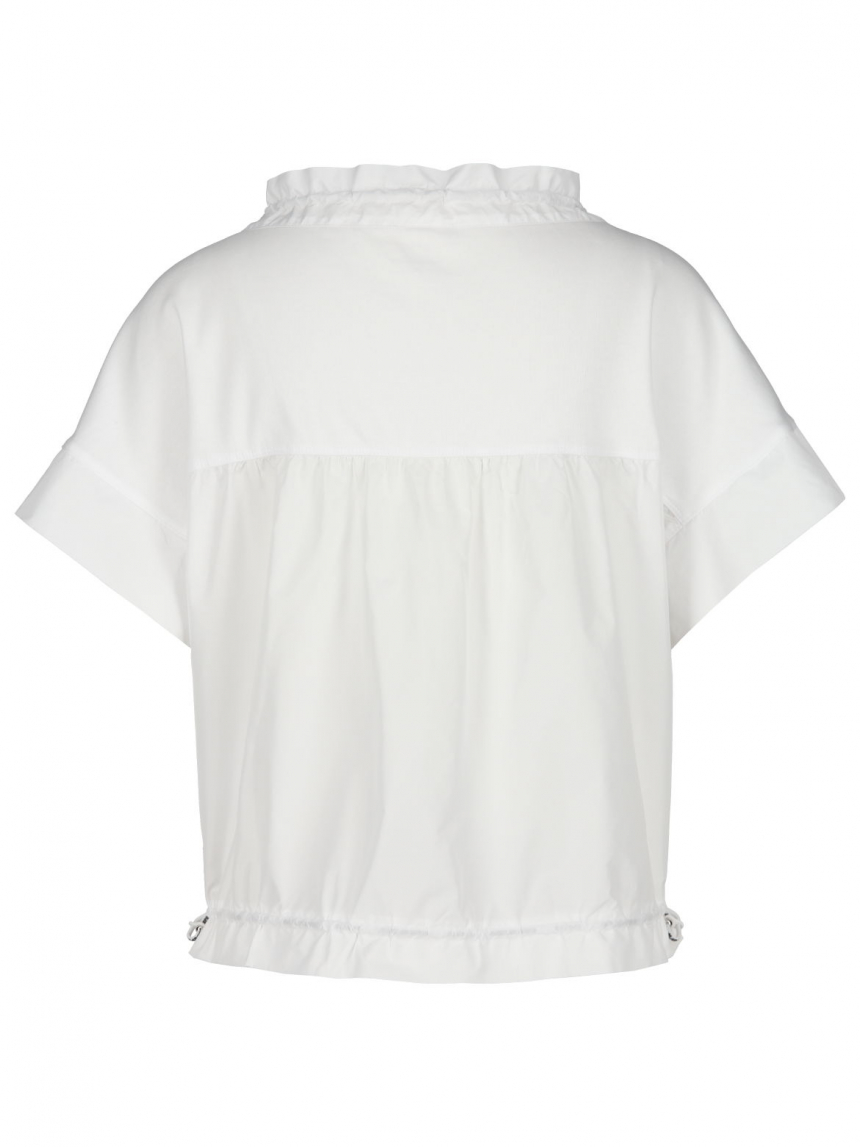 Marc Cain - T-Shirt mit Materialmix