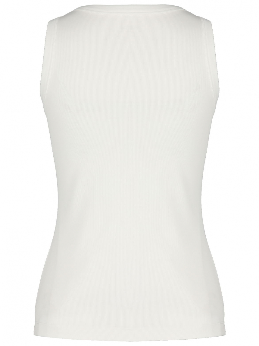 Marc Cain Sport - Feinripp-Top mit Print