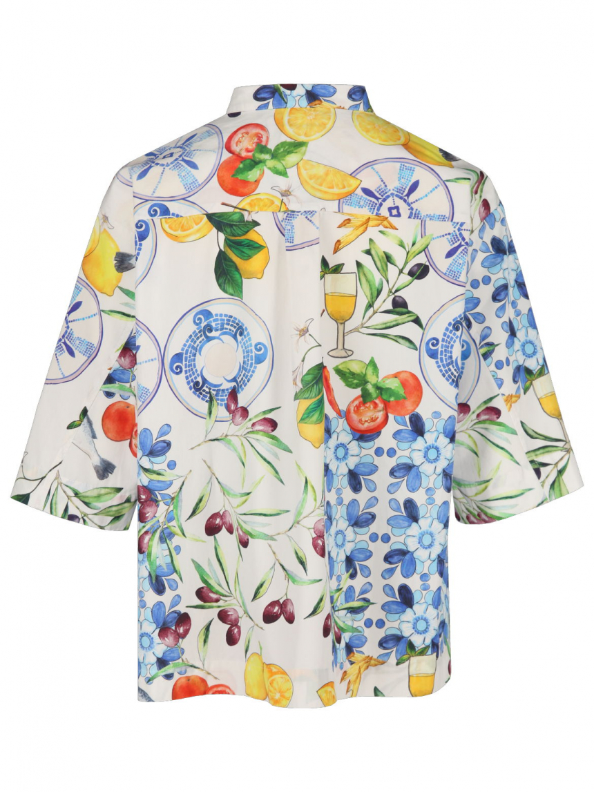Emily - Bluse mit Print