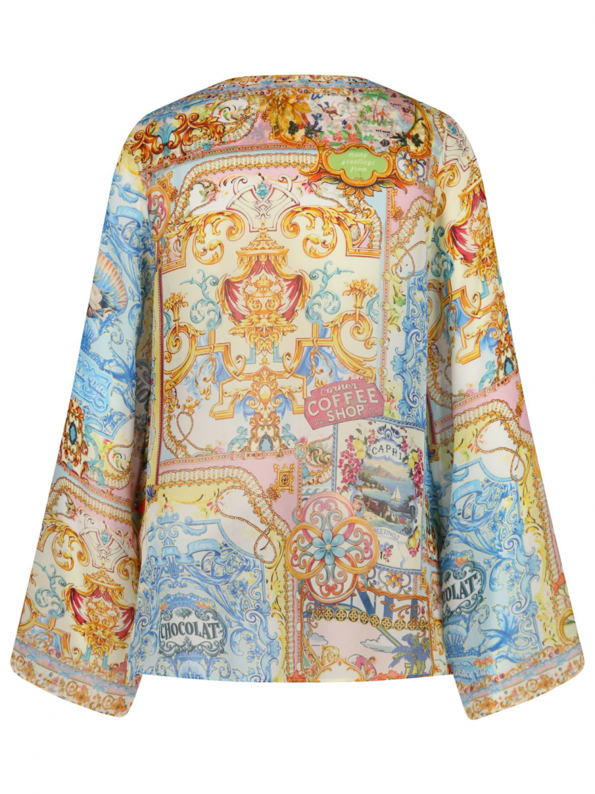 Princess - Tunikabluse aus Seide