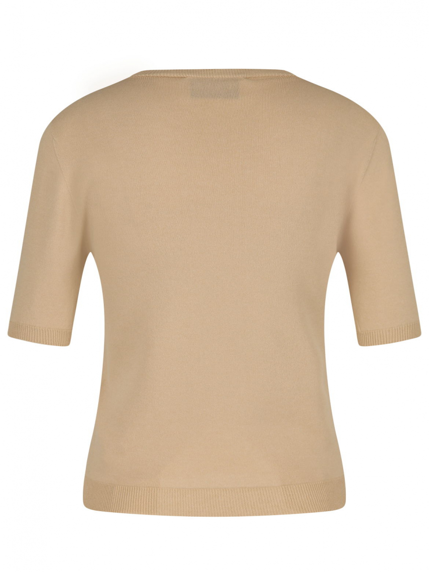 Kaos - Strickshirt mit Rundhalsausschnitt