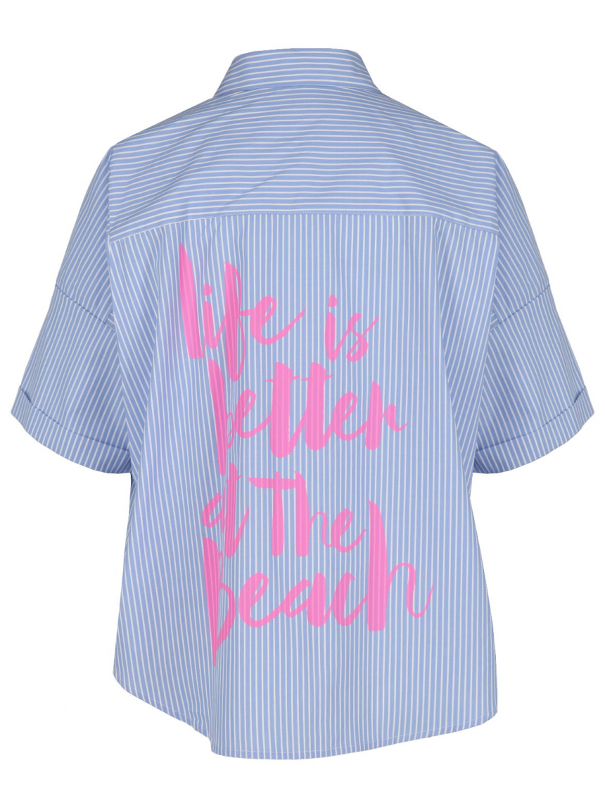 Hearts&amp;More - Bluse mit Rückenprint