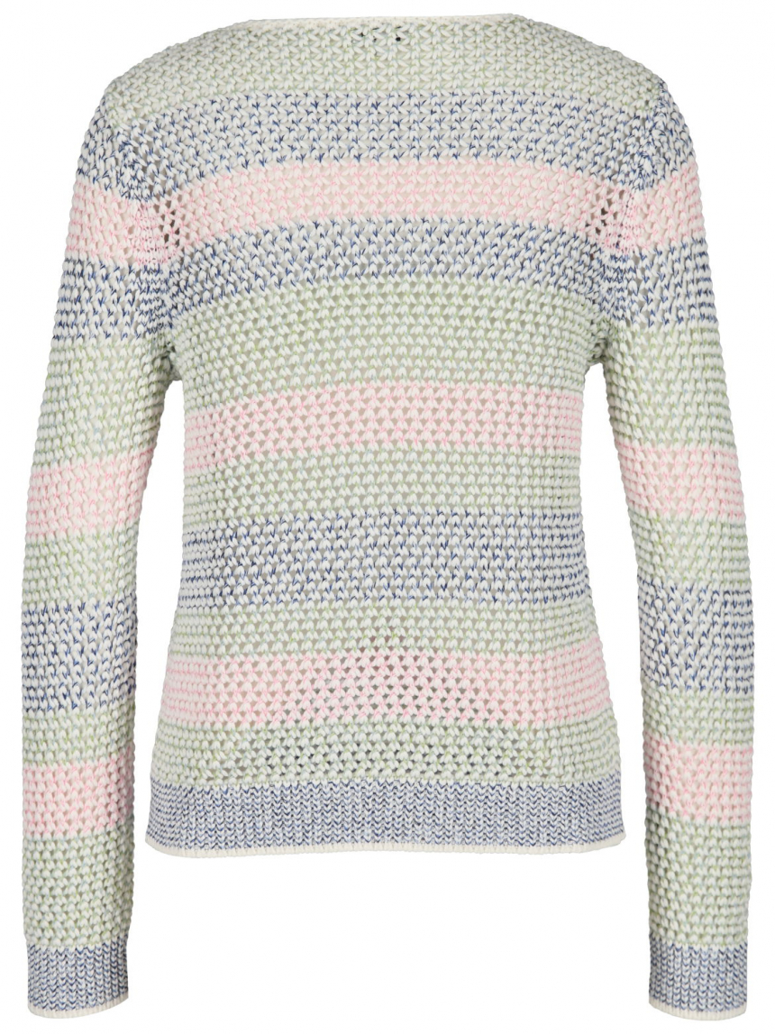 Chelsea Rose - Pullover mit Multicolor-Streifen