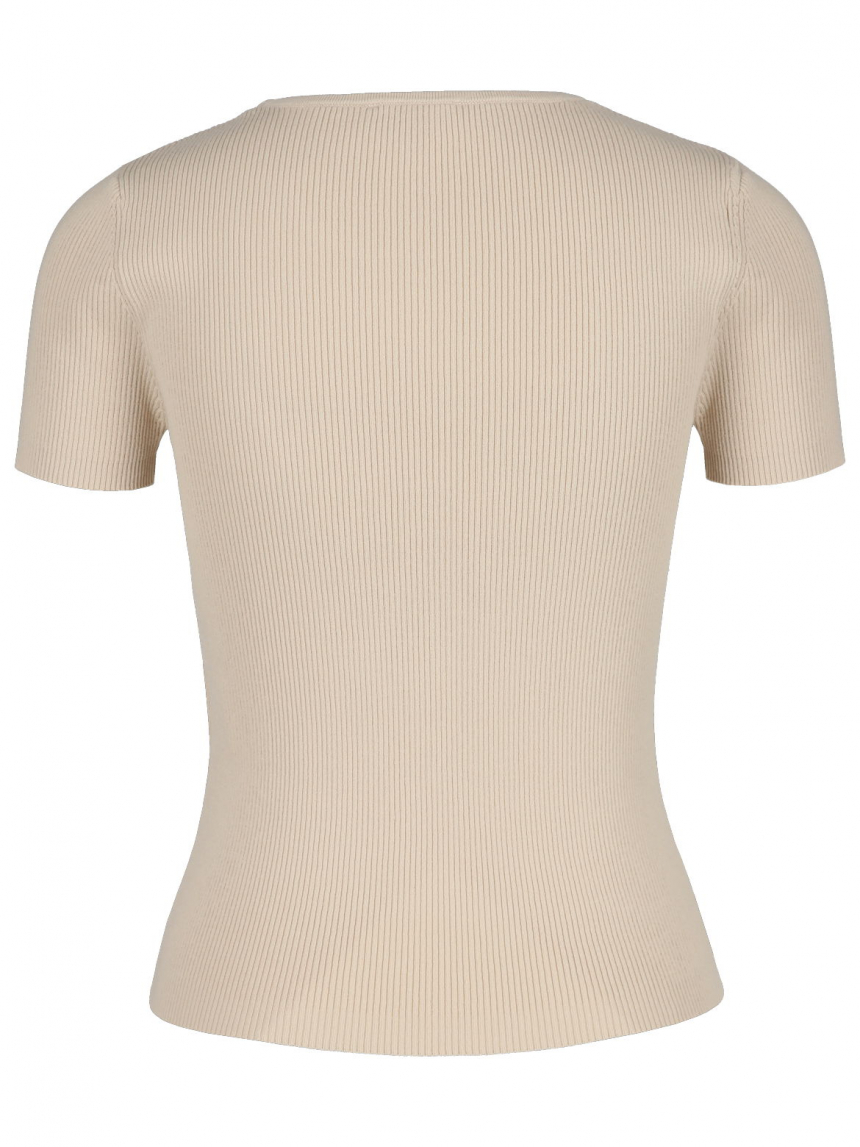 Hearts&amp;More - T-Shirt aus Rippstrick