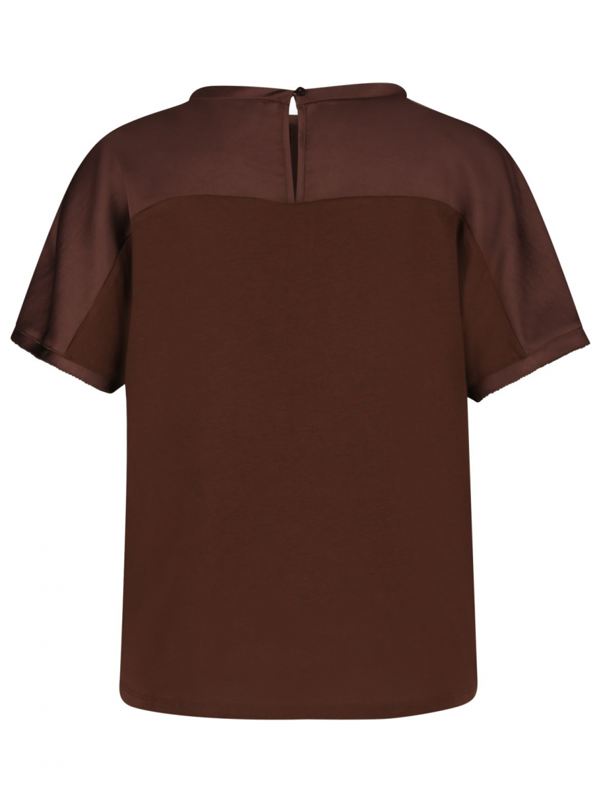 Luisa Cerano - Blusenshirt aus Satin