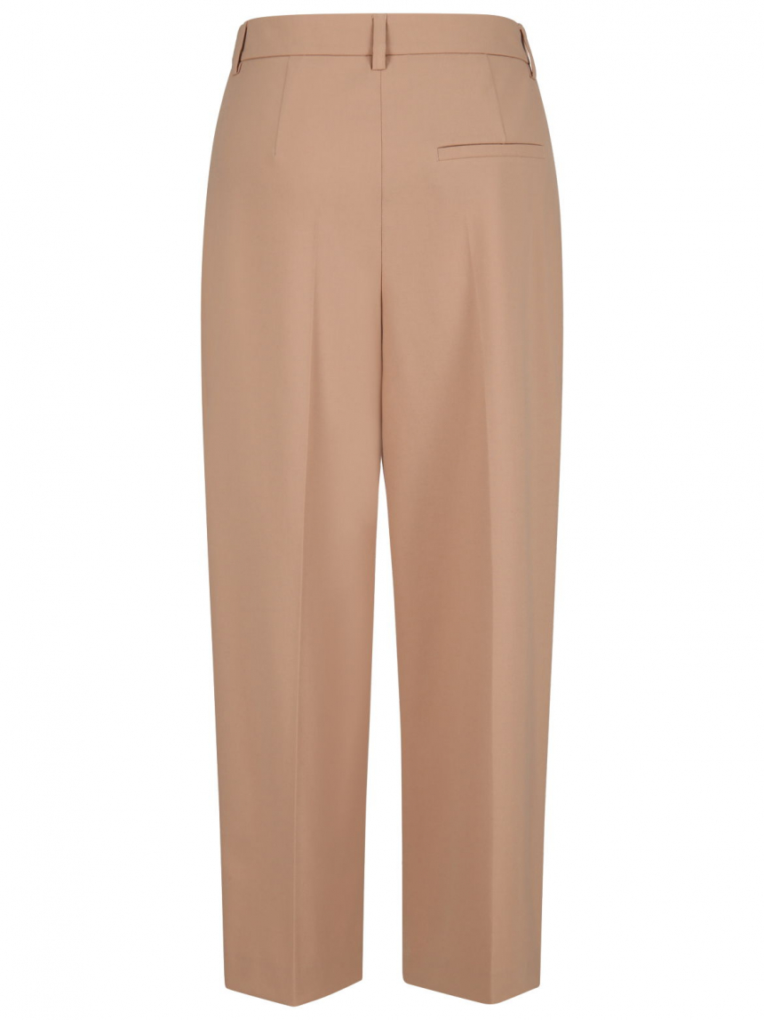 Luisa Cerano - Bundfaltenhose mit Cropped Leg