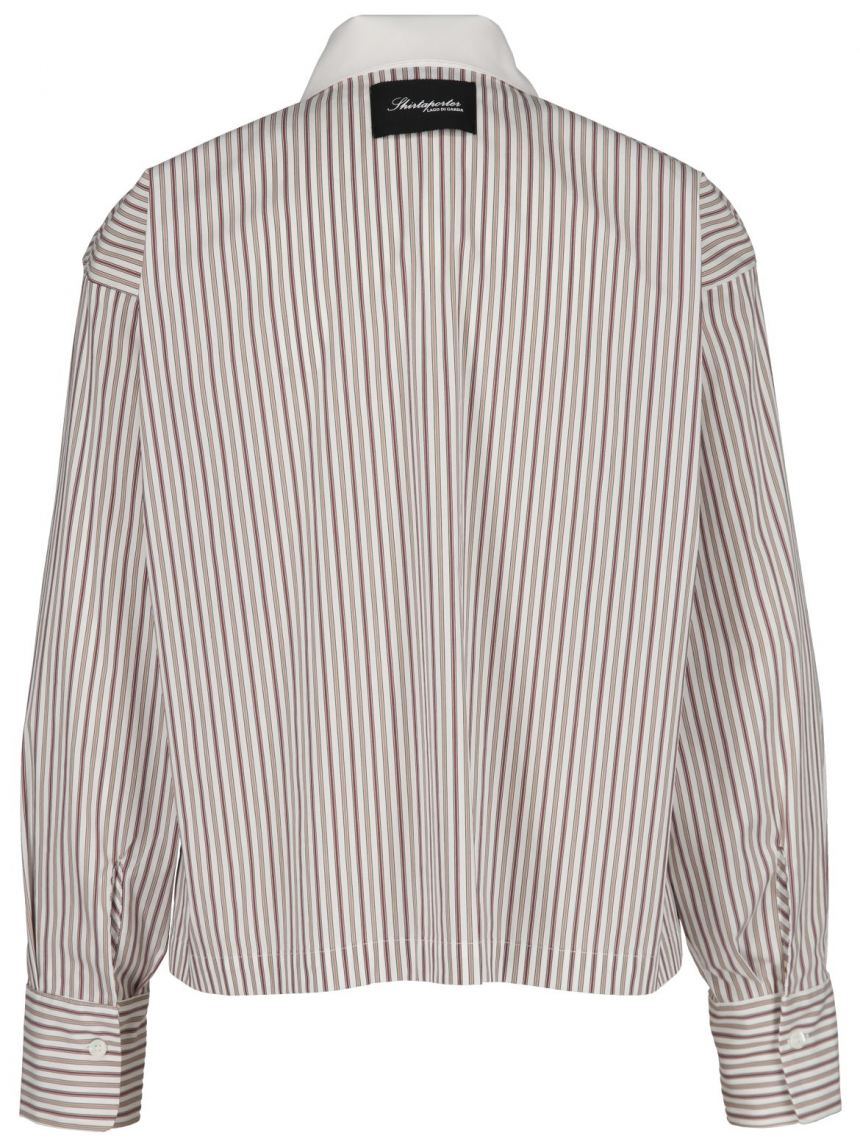 Shirtaporter - Hemdbluse mit Strassdetail