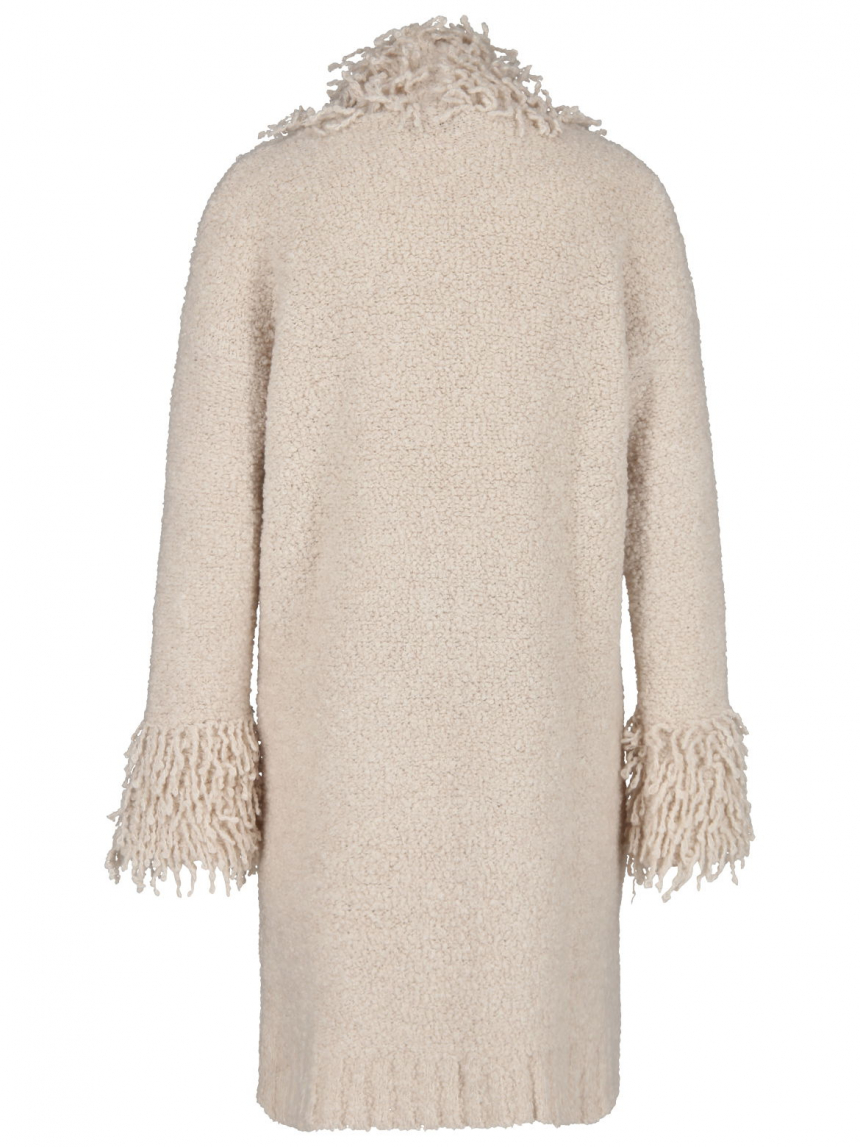 Grace - Offene Strickjacke mit Fransen