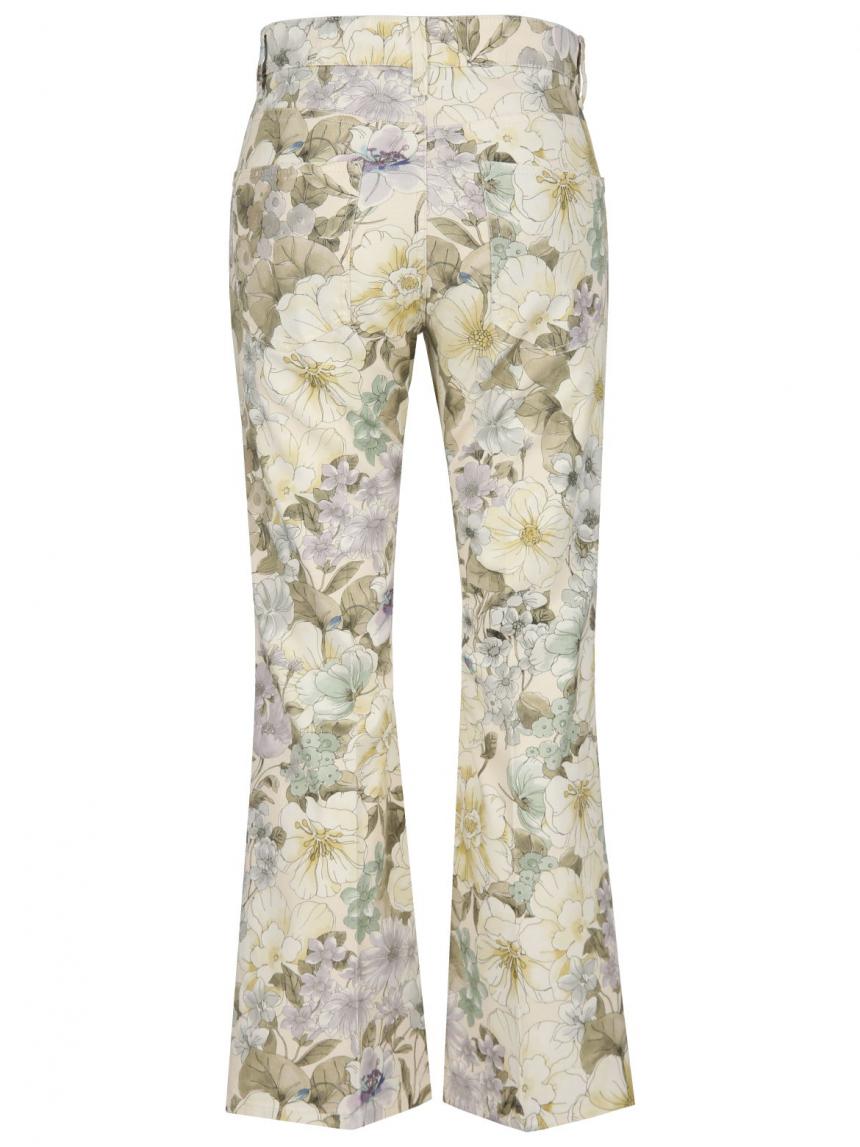 Cambio - Flared Fit Jeans FABIENNE POCKET CROPPED