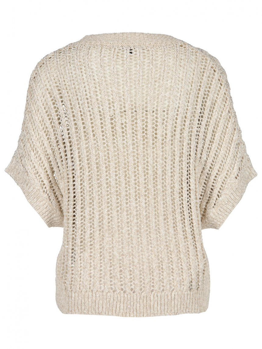 Comma - Pullover mit Mini-Pailletten