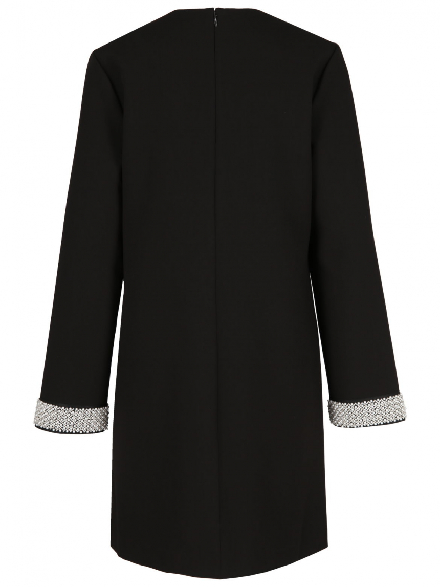 Rena Marx - Shiftkleid mit Perlenbesatz