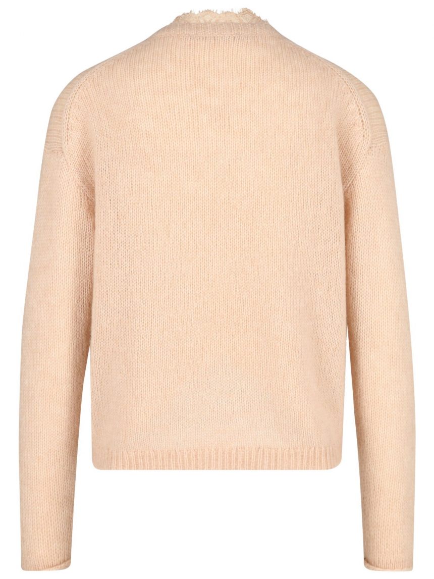 Luisa Cerano - Pullover mit Spitzeneinsatz