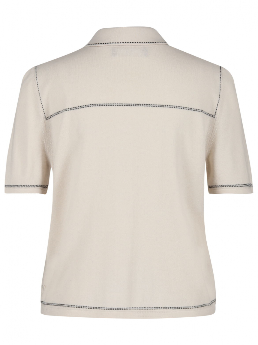 Marc Cain Sport - Strickjacke im Polo-Look