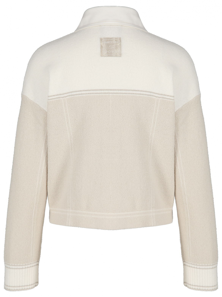 Marc Cain Sport - Strickjacke mit Denim-Details