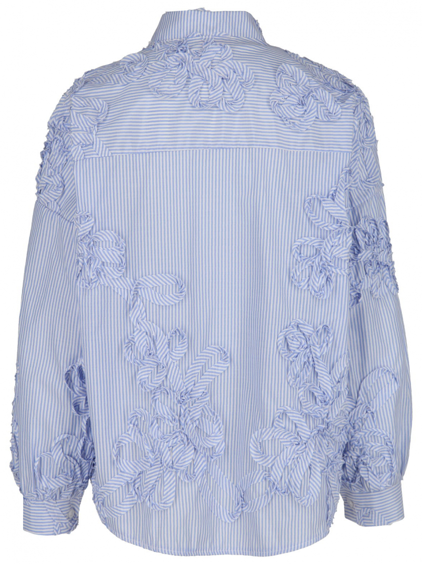 Elli - Bluse mit Besatz