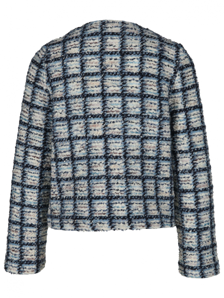 Rich &amp; Royal - Boucléjacke mit Schmuckknöpfen