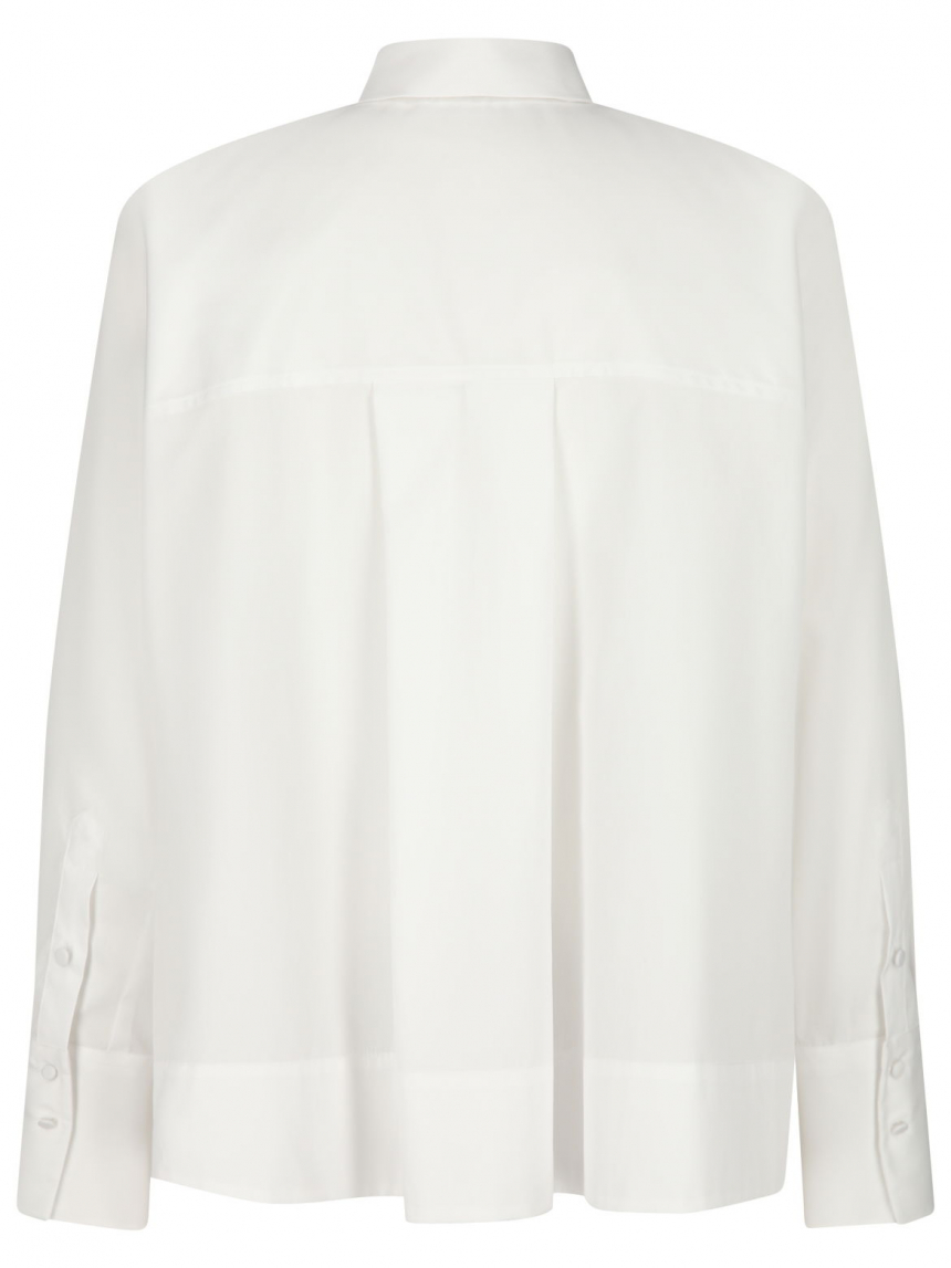 Windsor - Hemdbluse mit bezogenen Knöpfen