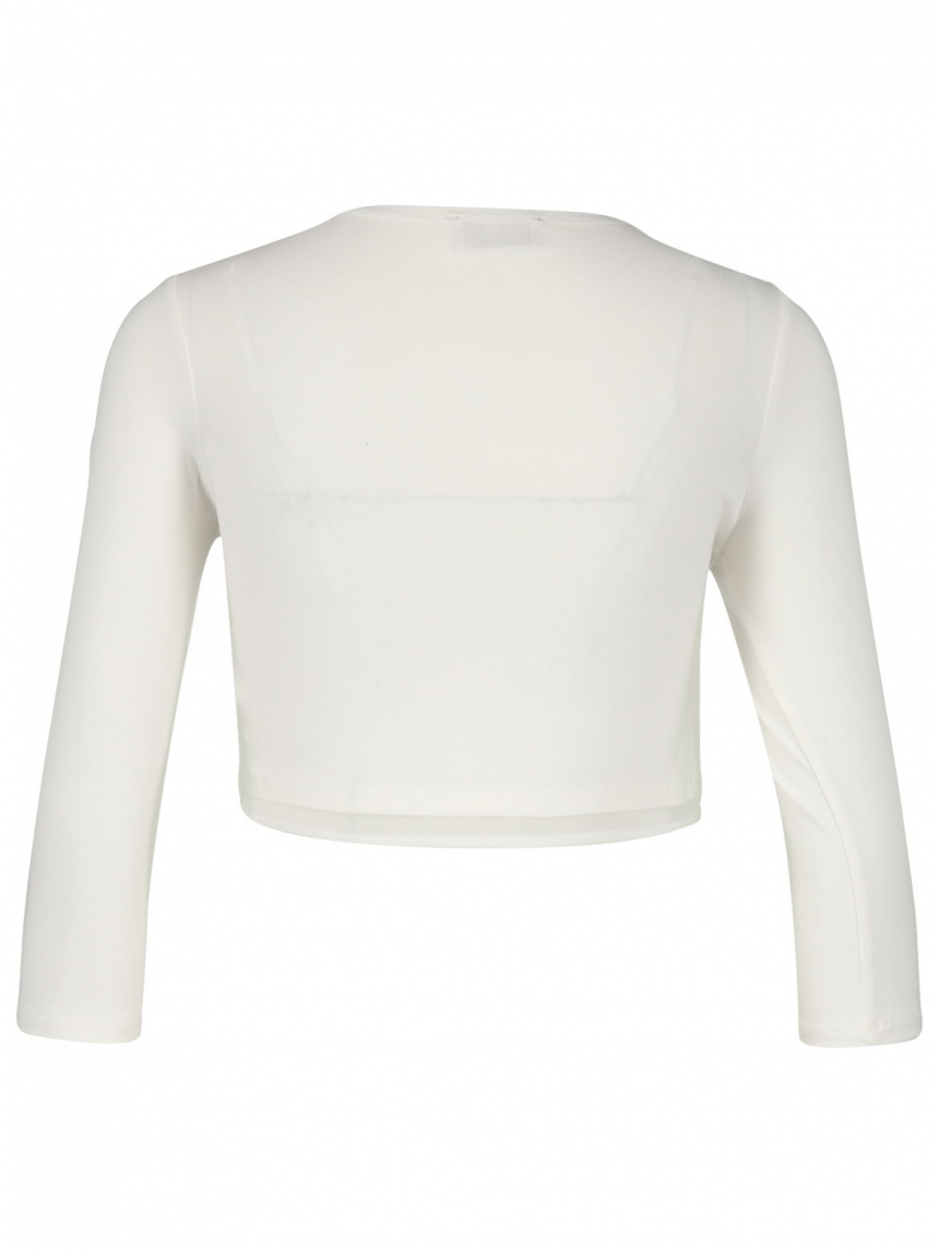 VM - Bolero mit Chiffon-Kanten