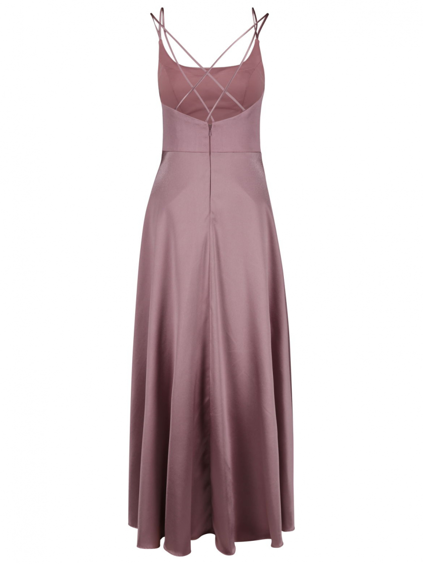 Heykyla - Abendkleid mit Wasserfall-Auschnitt