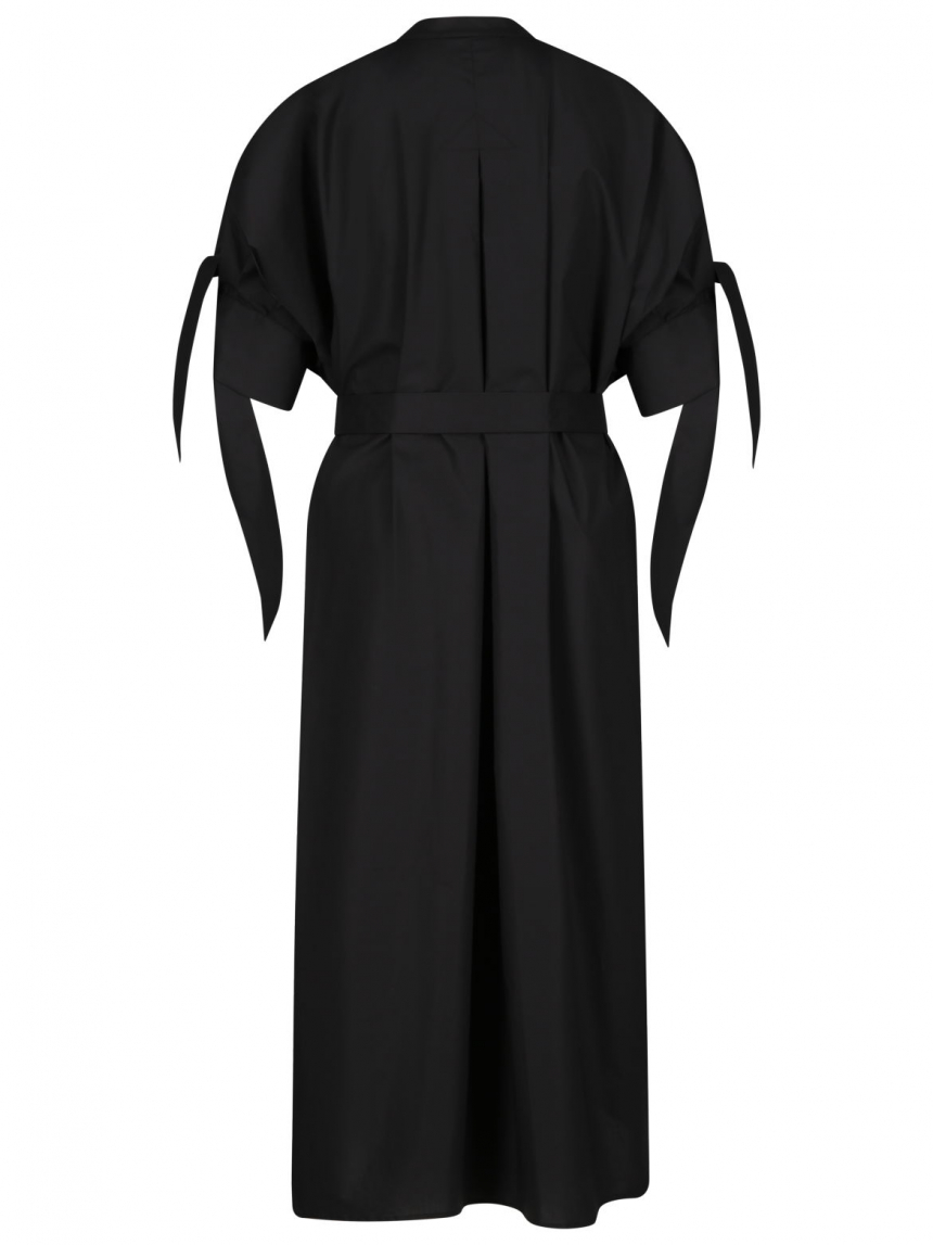 Meimeij - Midikleid mit Bindegürtel