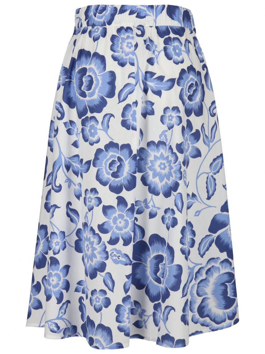 Rena Marx - Midirock mit Print