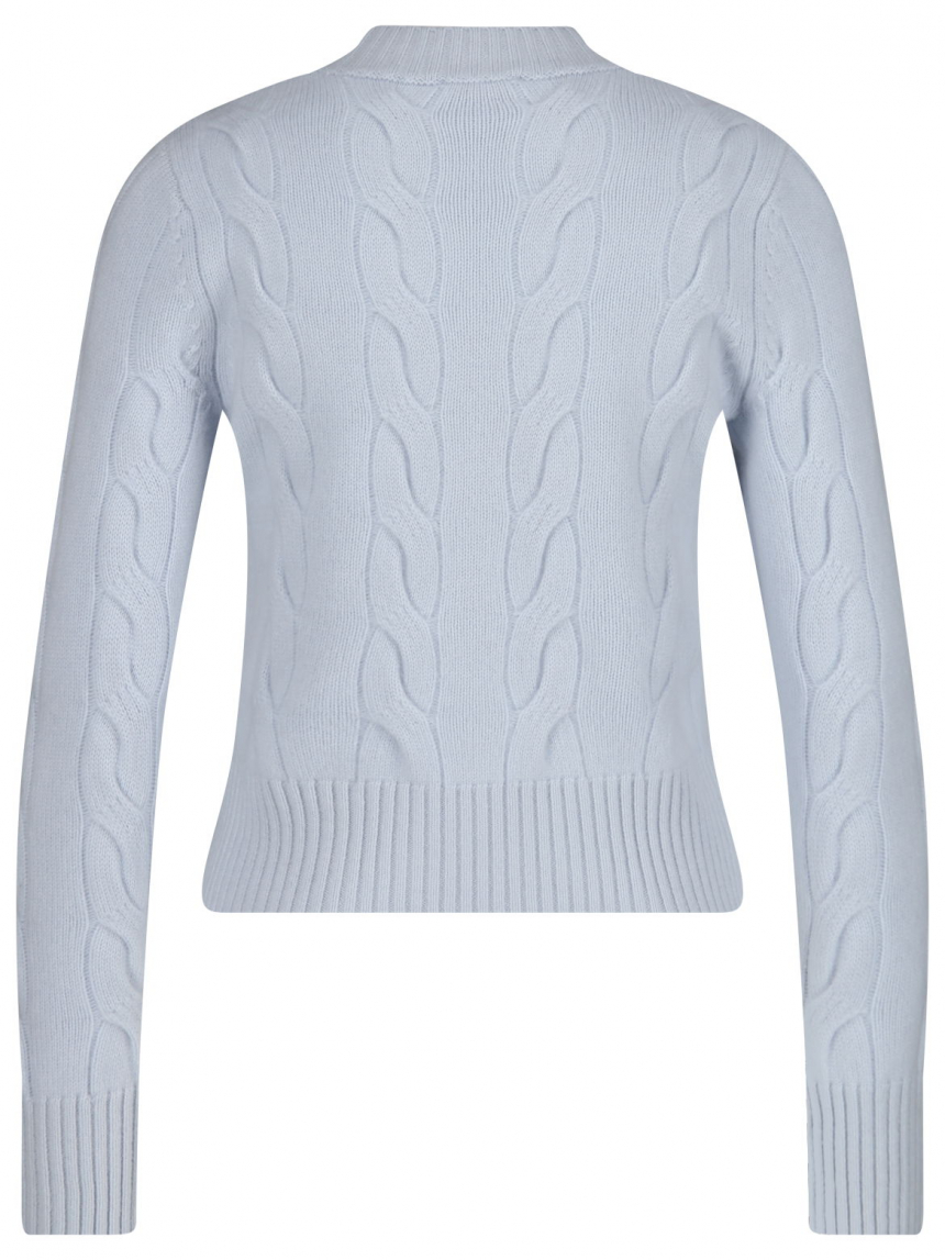 Rena Marx - Kaschmirpullover mit Zopfmuster
