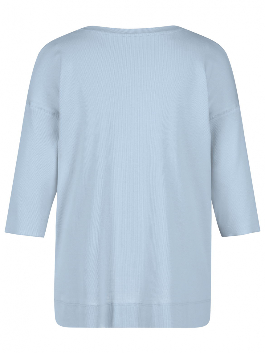 Marc Cain - Shirt mit Materialmix