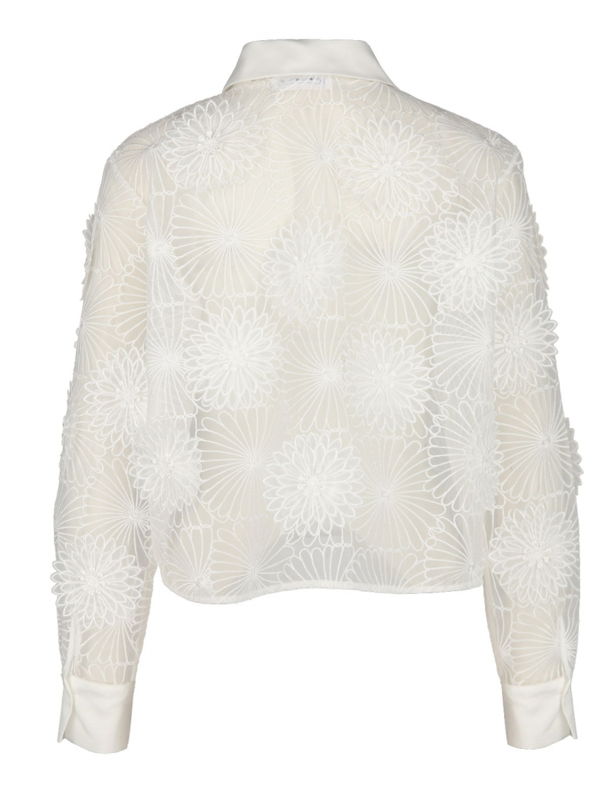 Rich &amp; Royal - Bluse aus Organza