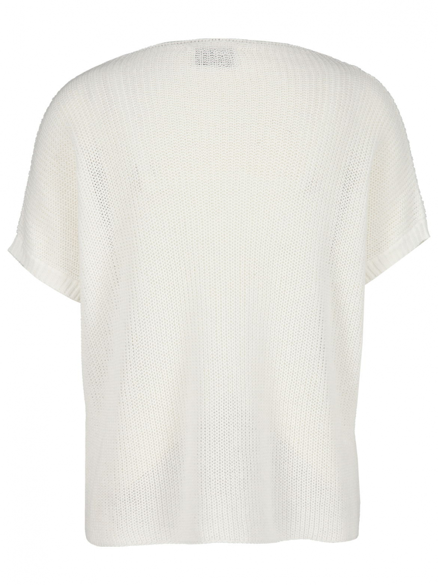 Bruno Manetti - Strickshirt mit Leinen