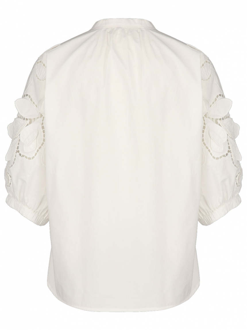 Luisa Cerano - Bluse mit Lochspitze