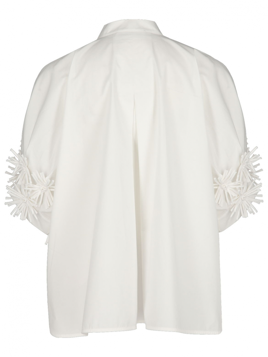 Meimeij - Bluse mit Applikation