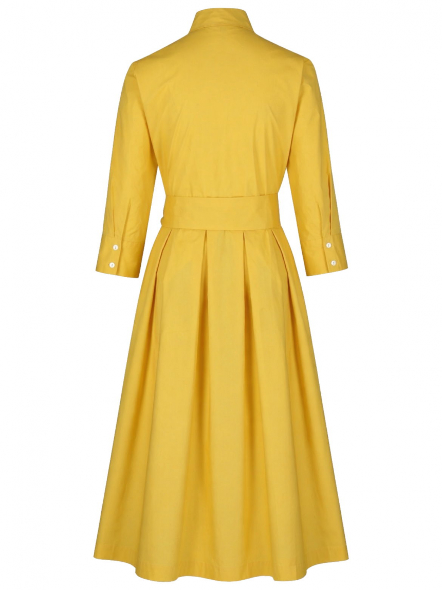 La Camicia - Hemdblusenkleid mit Bindegürtel