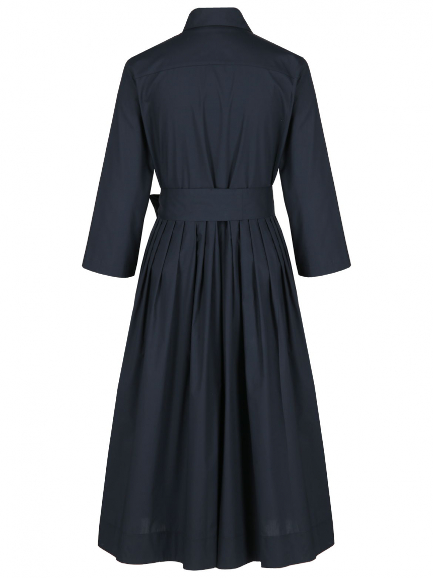 La Camicia - Hemdblusenkleid mit Bindegürtel
