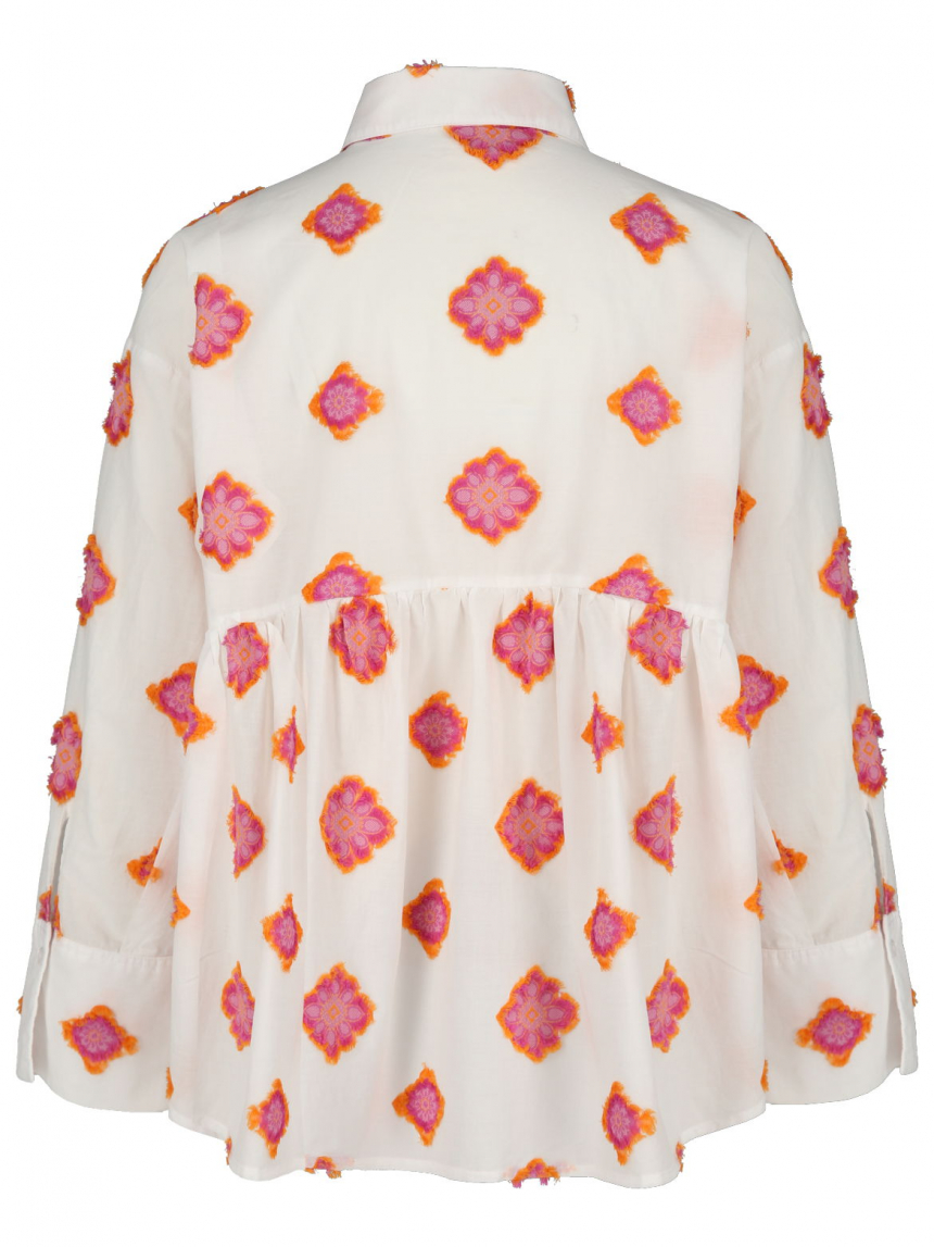 Rossana Diva - Bluse mit Stickereien