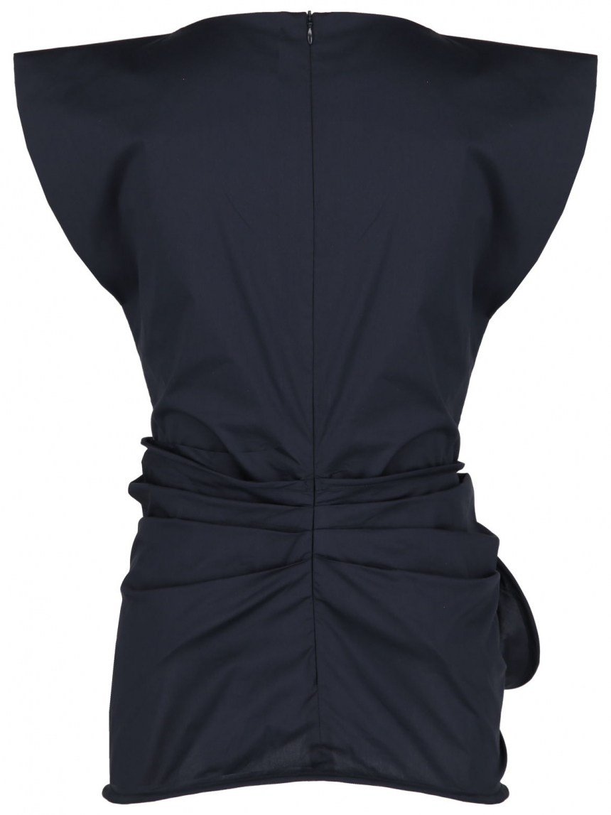 Liviana Conti - Bluse mit Drapierung