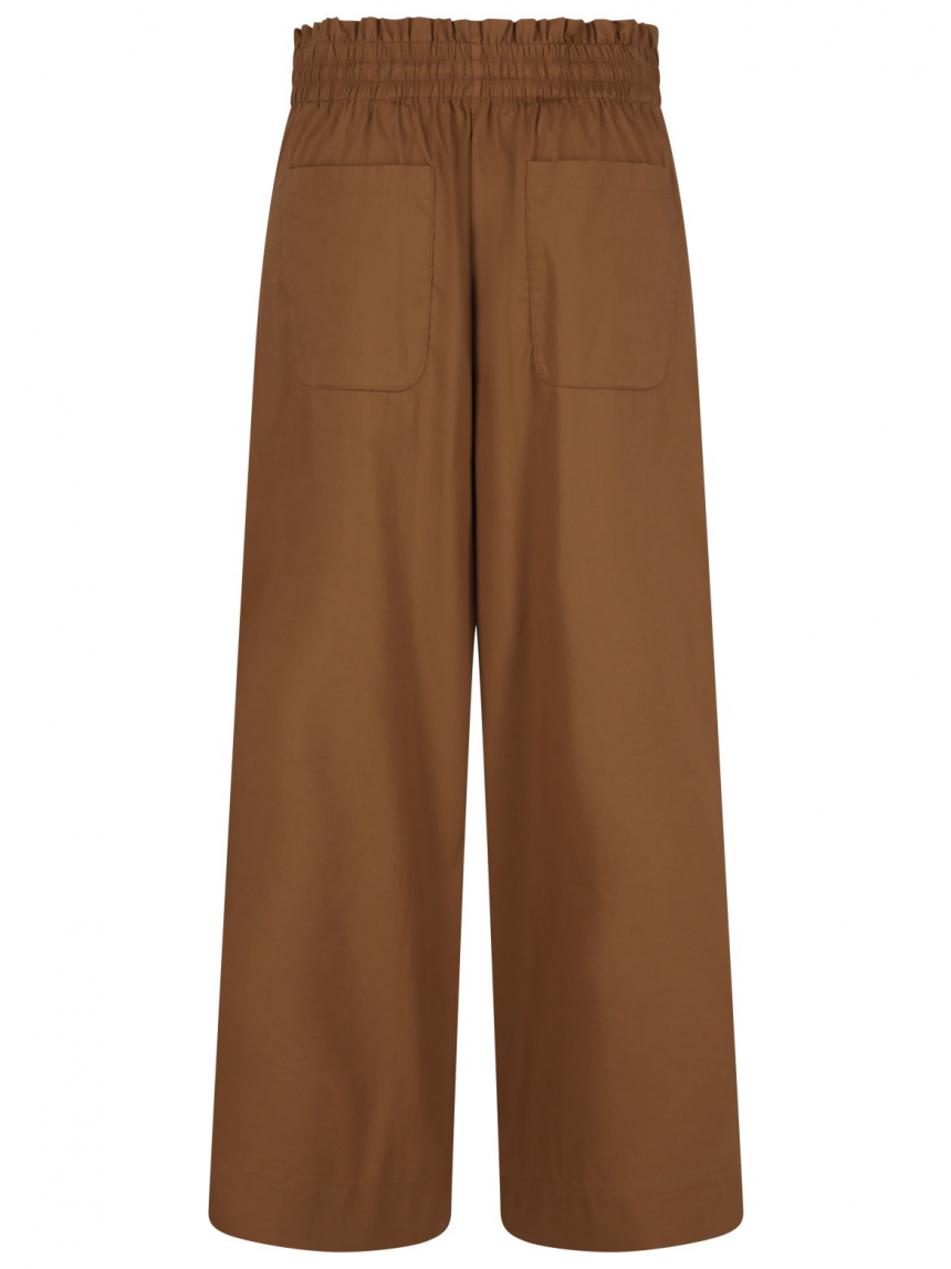 Rena Marx - Wide Leg Hose aus Popeline