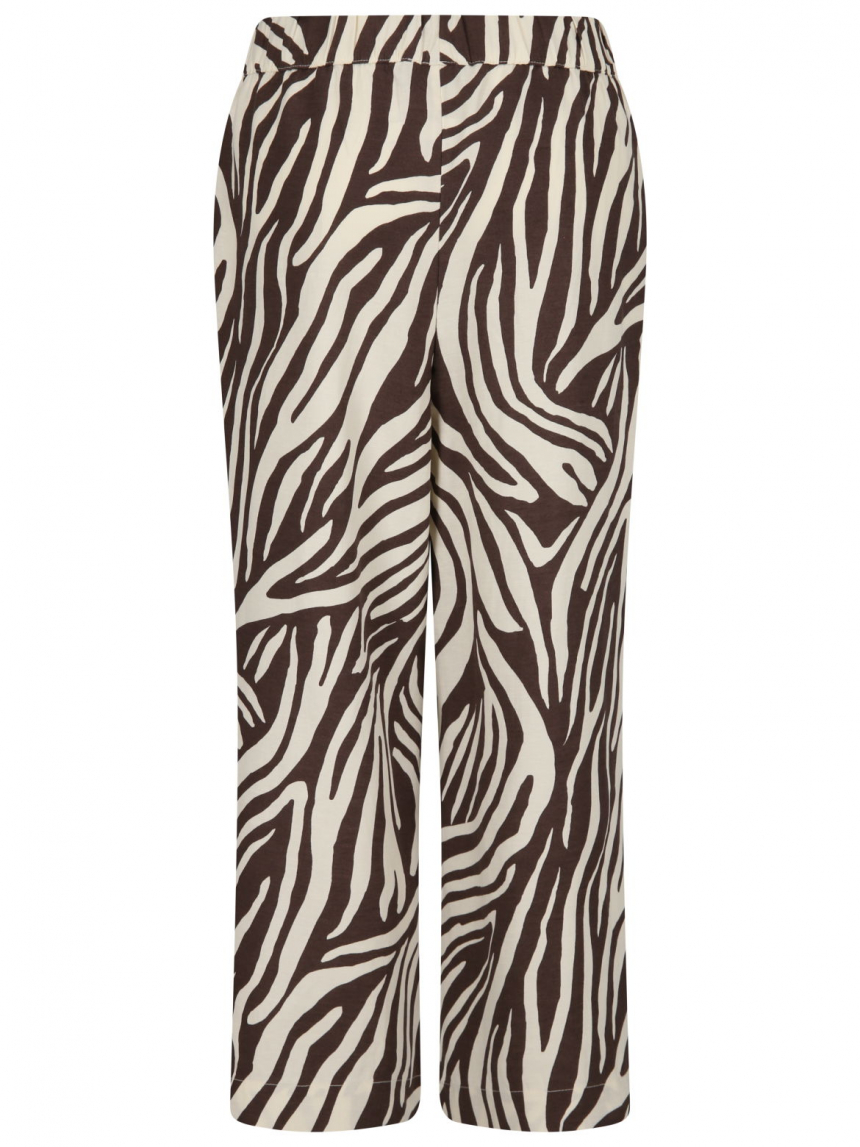 S.Oliver Black L. - Wide Leg Hose mit Print