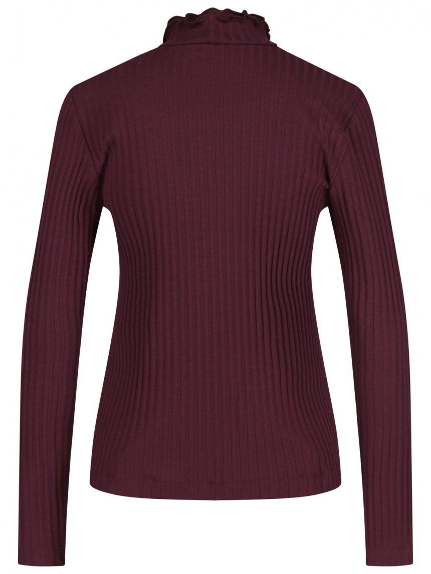 Zaida - Longsleeve aus Ripp-Jersey