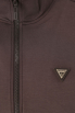 Athleisure - Sweatjacke mit Logo-Applikation