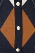 Gant - Cardigan mit Argyle-Muster